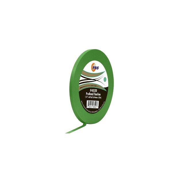 FBS Distribution 1/4"X60Y Green Fine Line Tape Proband
