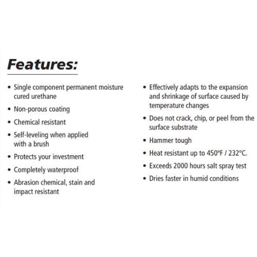 POR-15® 45101 Clear Rust Preventive Coating, 1 Gallon
