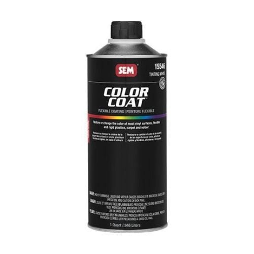 SEM 15546 Color Coat Tinting White, 1 Quart | Auto Interior Paint