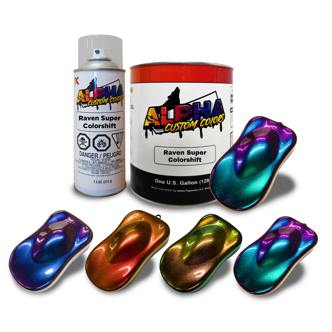 Alpha Spray Cans