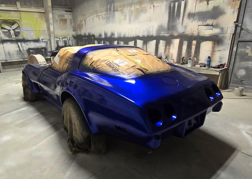Mystic Blue Spray Can Midcoat