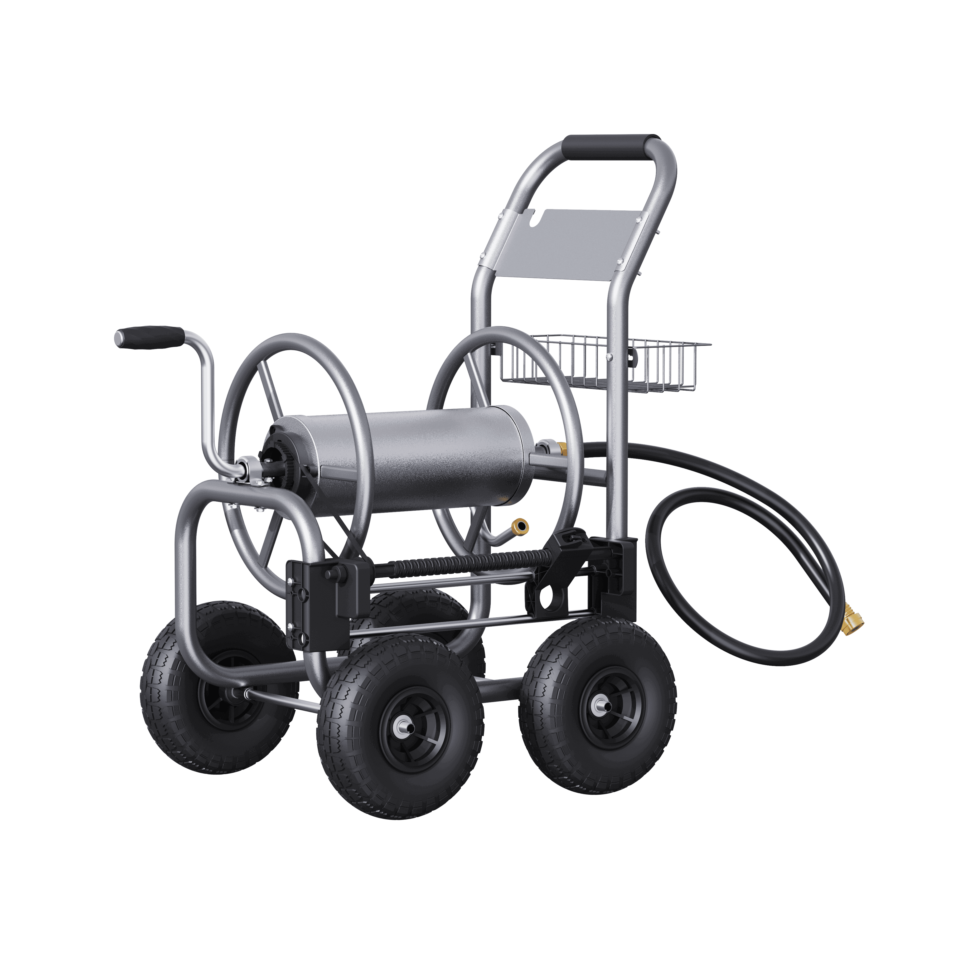 Garden Hose Reel Cart-4 Wheels-Heavy Duty – RMHQ