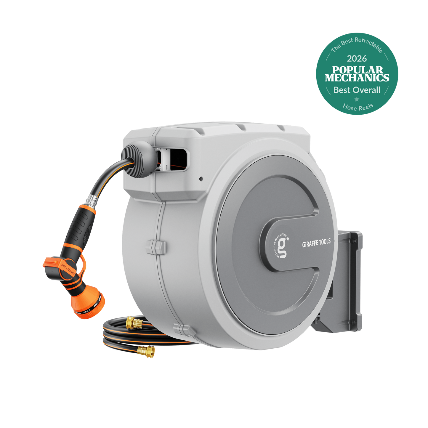 Retractable Garden Hose Reel-5/8in-90ft