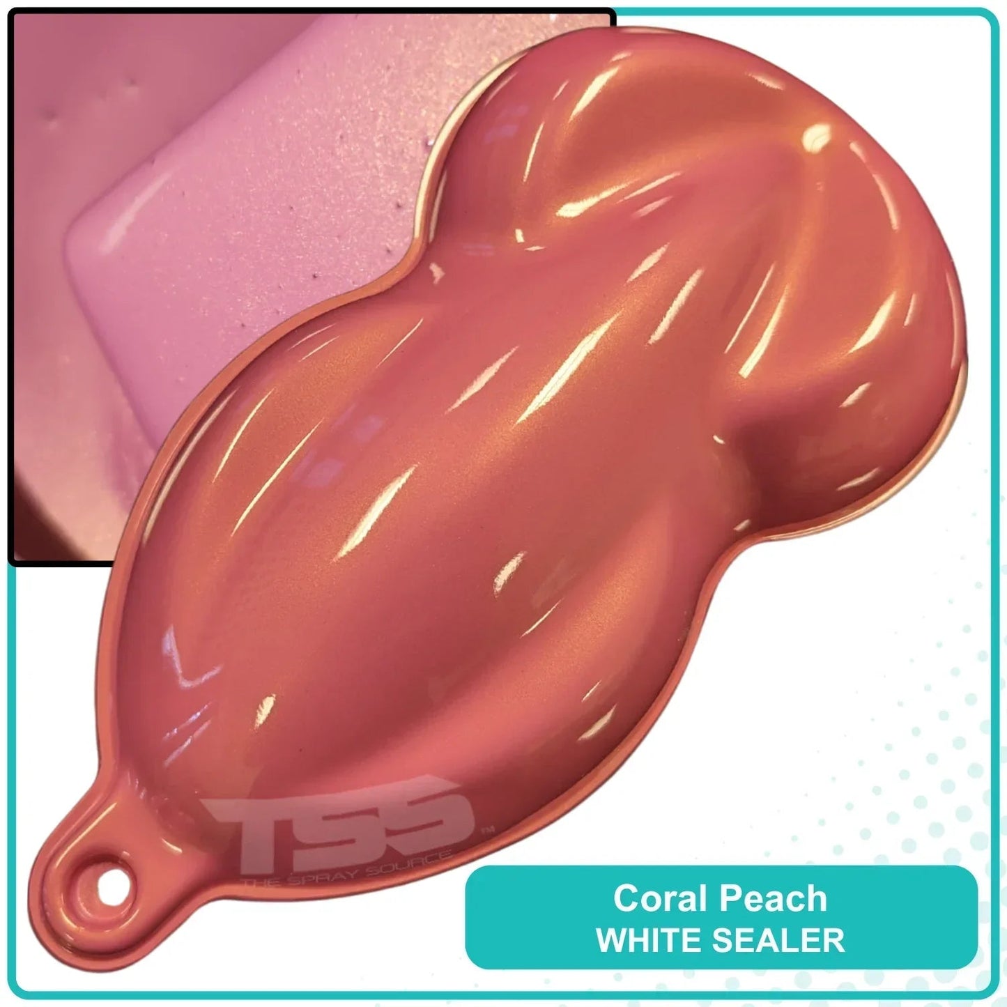 Coral Peach Paint Basecoat
