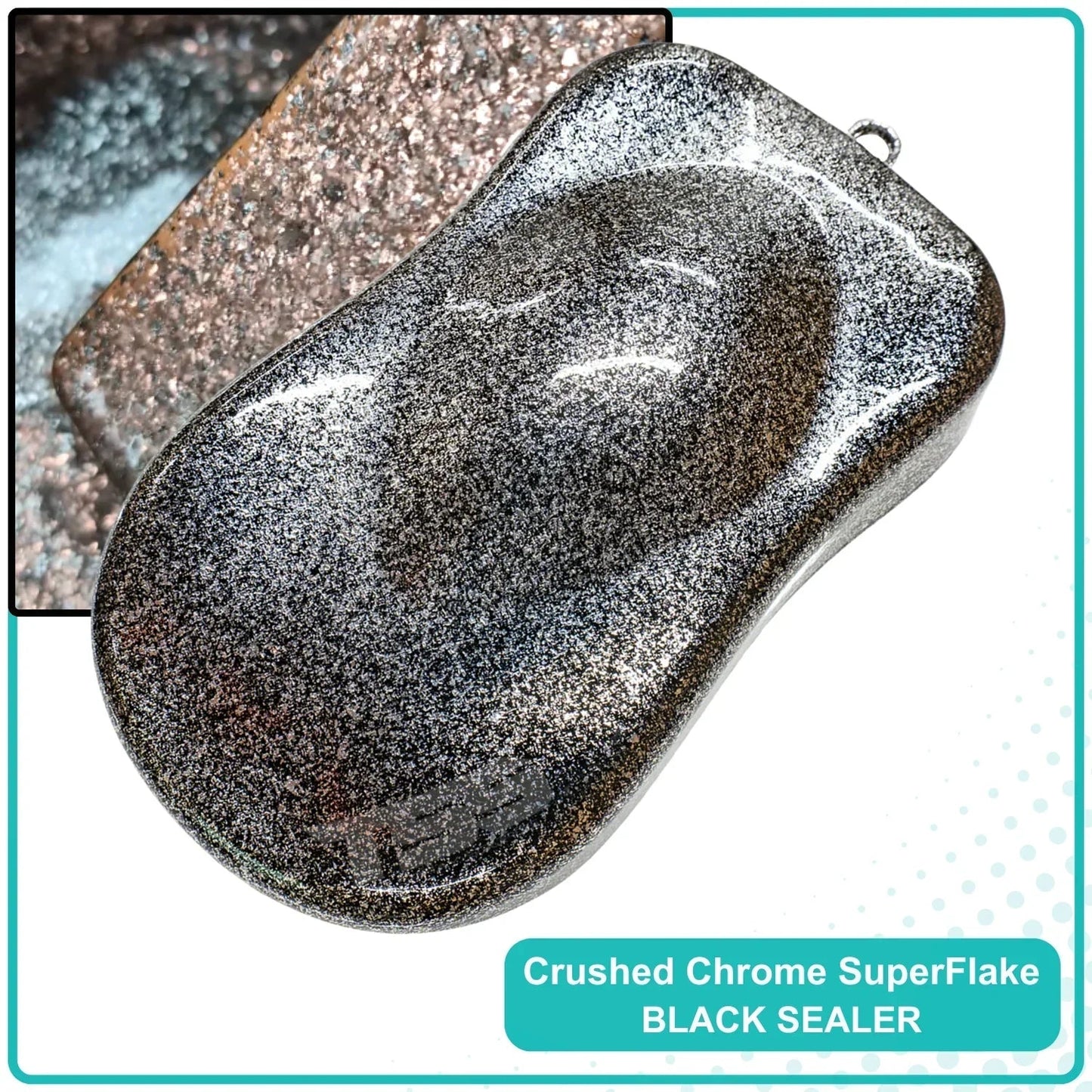 Crushed Chrome Superflake Pearl Spray Can Midcoat
