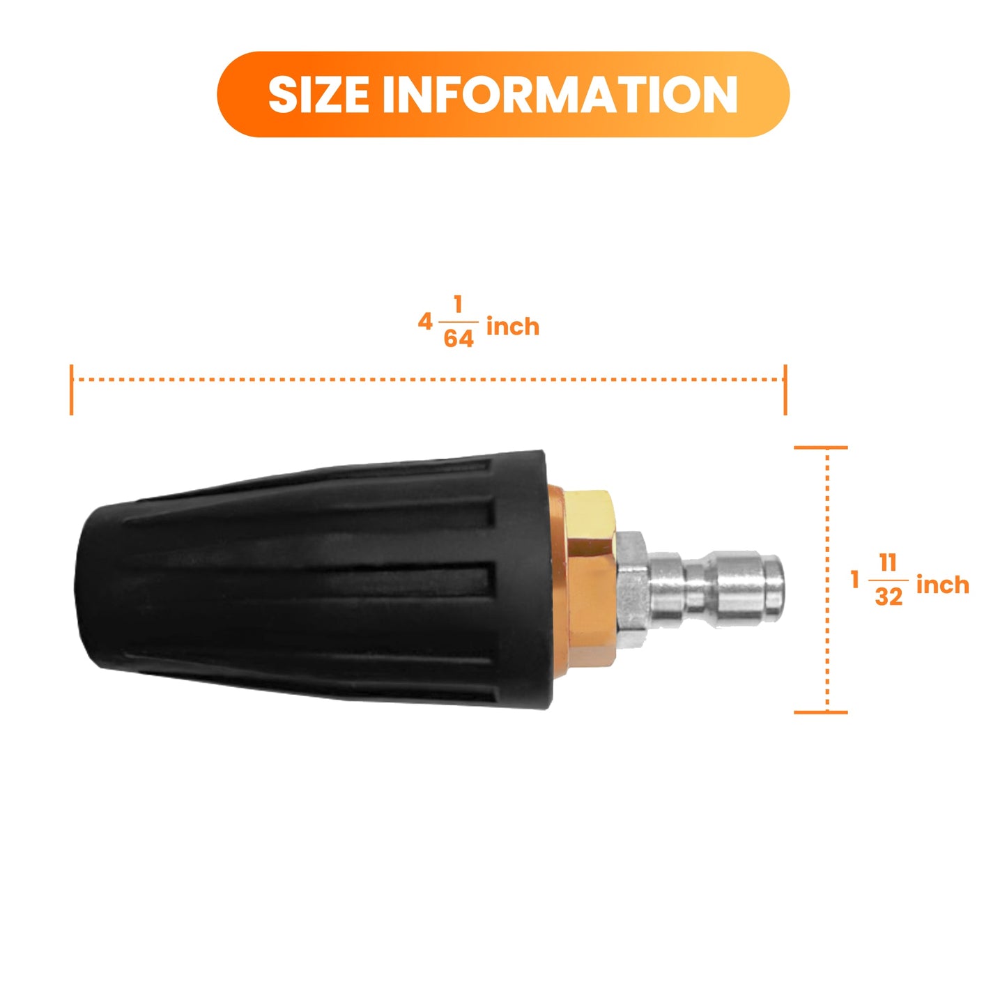 Pressure Washer Turbo Nozzle