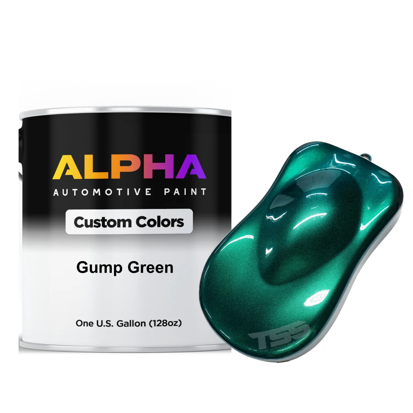 Gump Green Paint Basecoat Midcoat