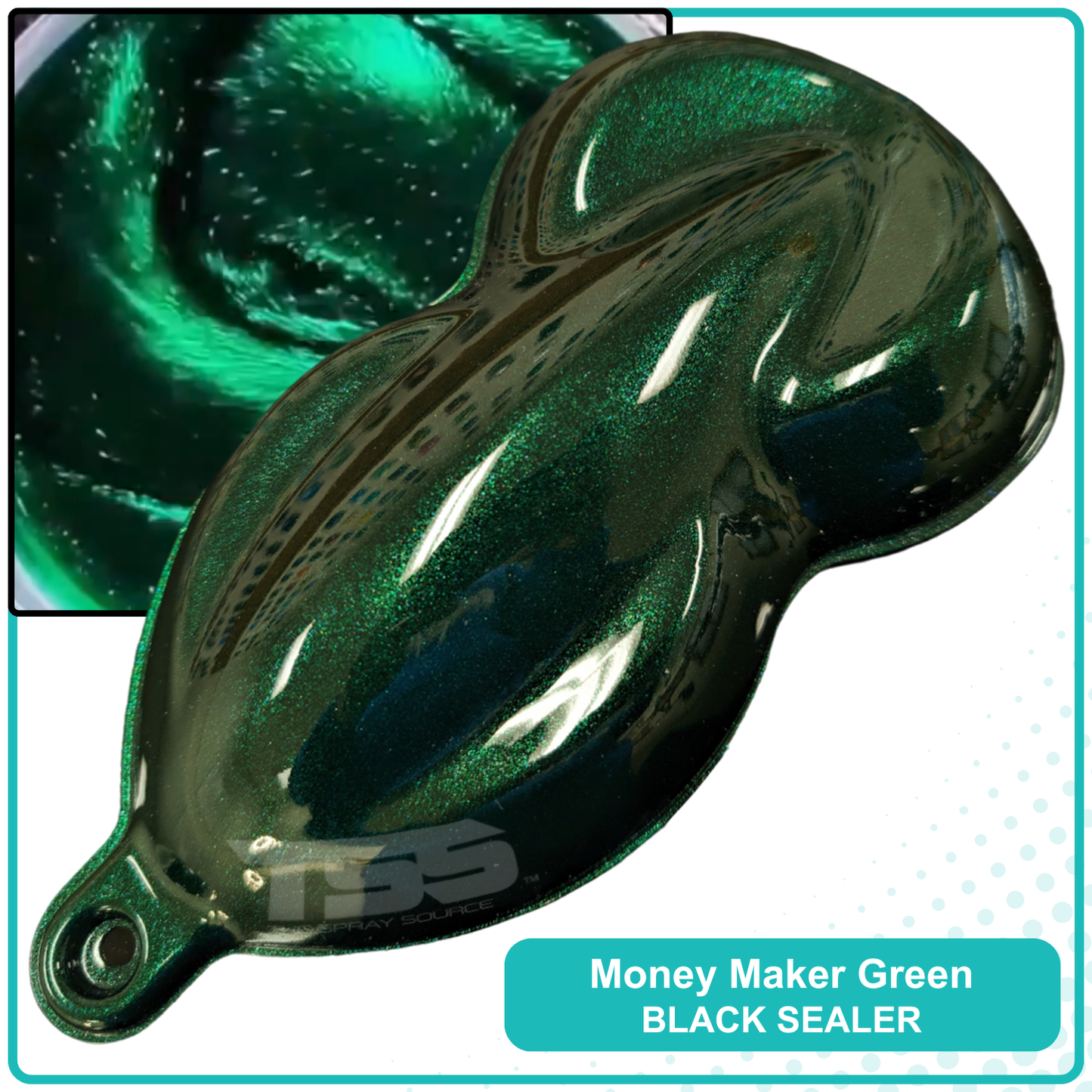 Money Maker Green Paint Basecoat