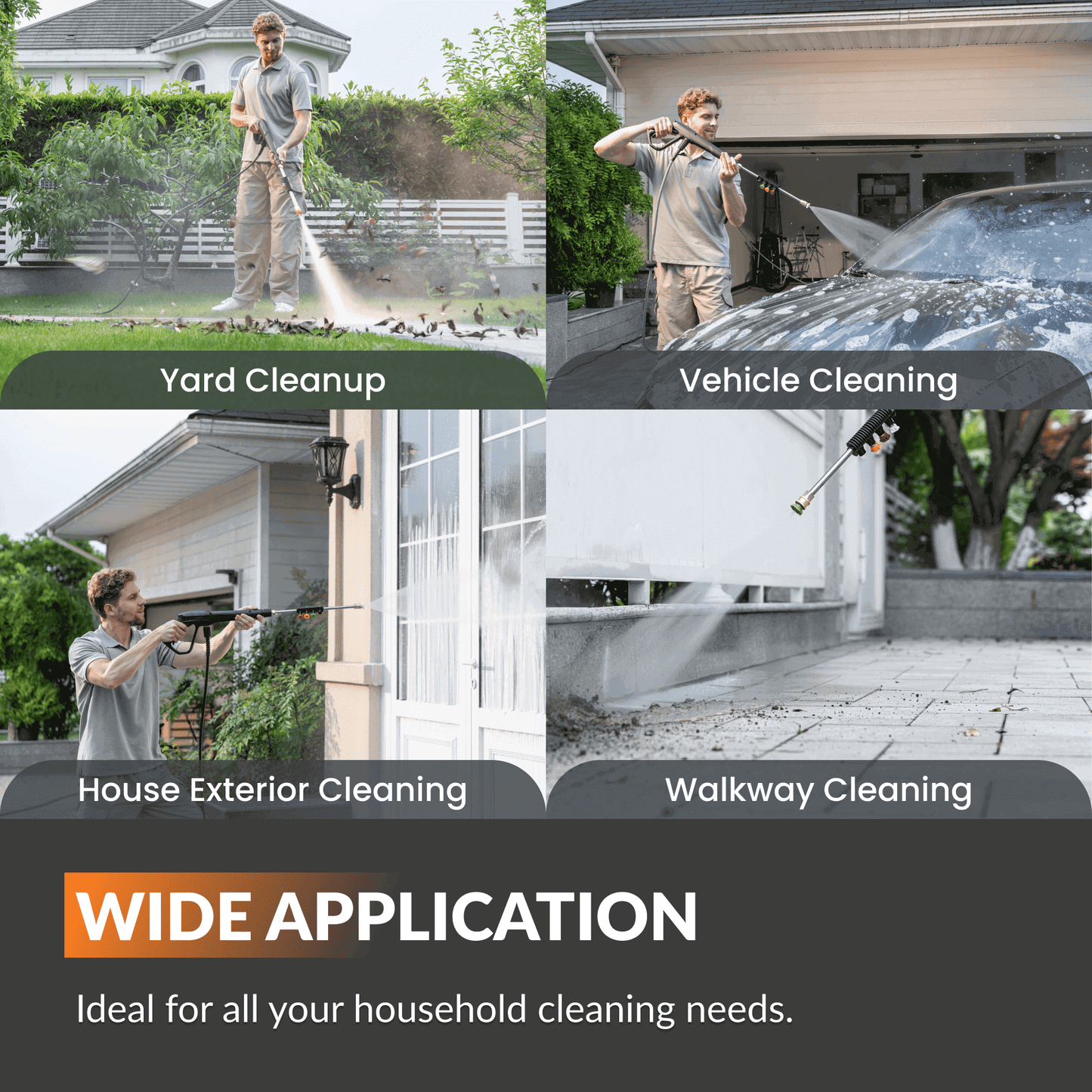 Grandfalls  Retractable Pressure Washer Essential