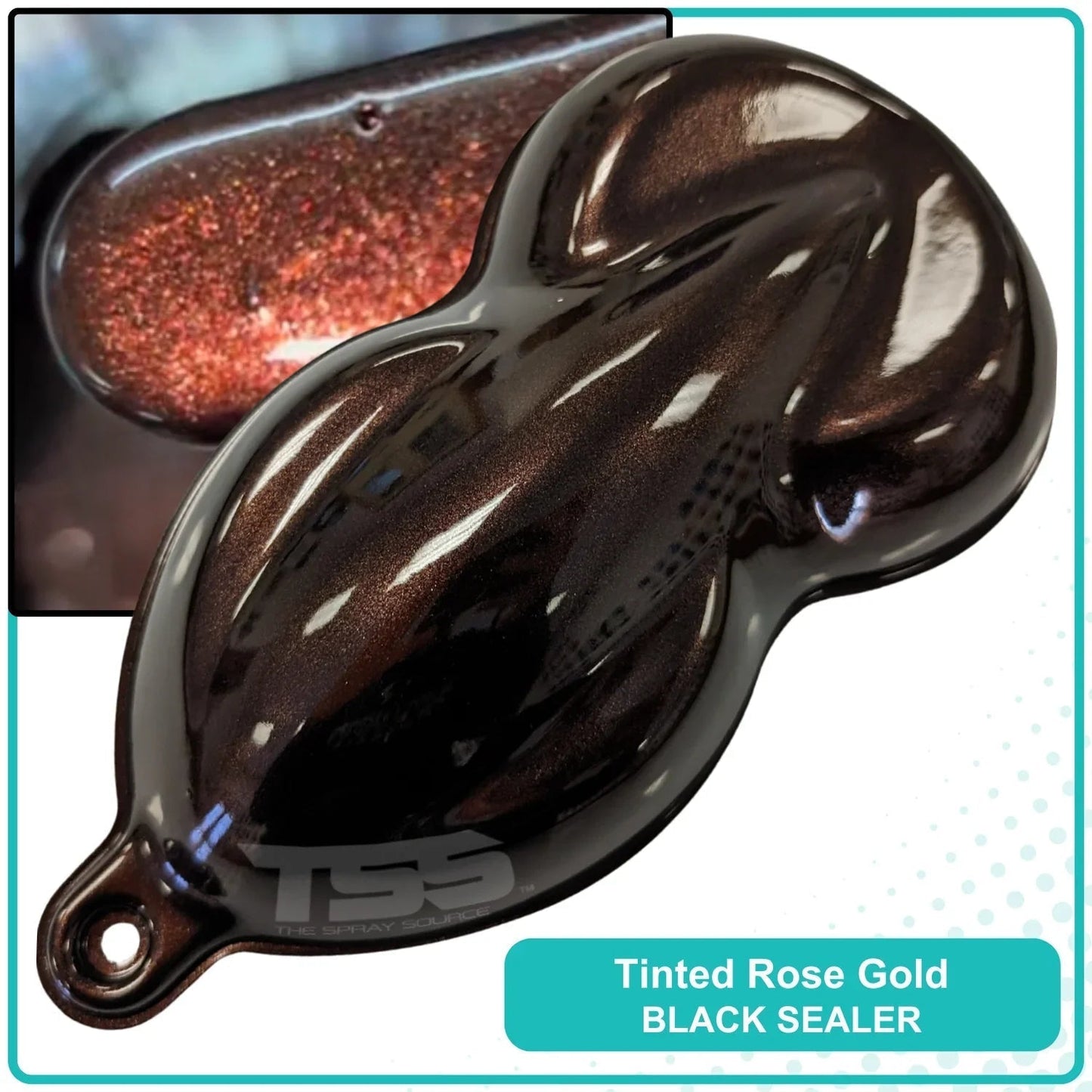 Tinted Rose Gold Spray Can