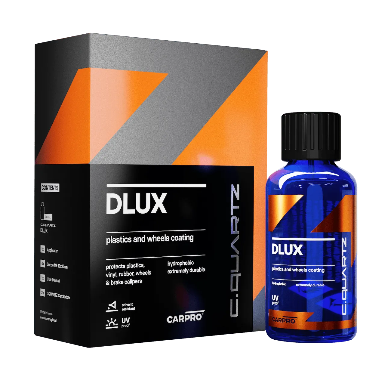 CarPro CQuartz DLUX Trim & Wheel Coating 30ml