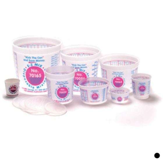 E-Z Mix® 70007 1/2 Pt Disposable Mixing Cup, Box of 100