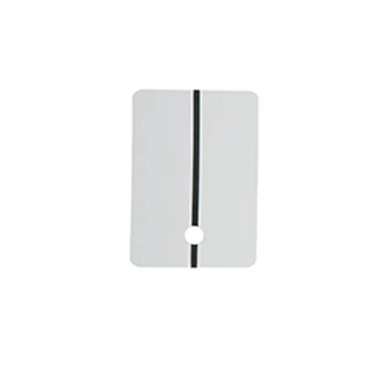 EMM Specialties 9315-GV-1 Metal Spray Out Card, White, 15 mm Hole