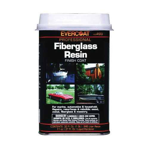 EVERCOAT® 100499 Fiberglass Auto Resin, 1 Qt Can, Pink