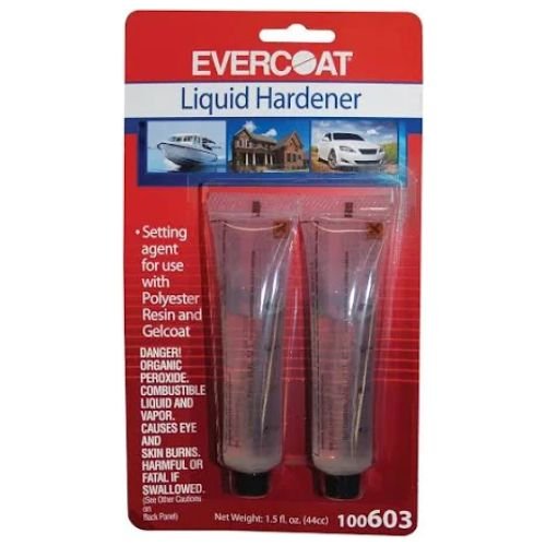 EVERCOAT 100603 MEK Hardening Agent for Resins, 2 pk
