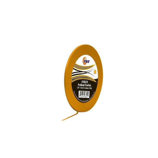 FBS Distribution 1/8"X36Y Fine Line Tape Proband Yellow
