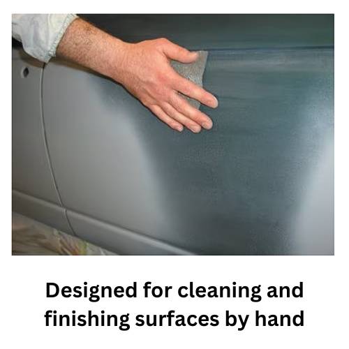Norton Bear-Tex Thin Flex 06166 Gray 4.5 x 9" Scuff Pad, Box of 25