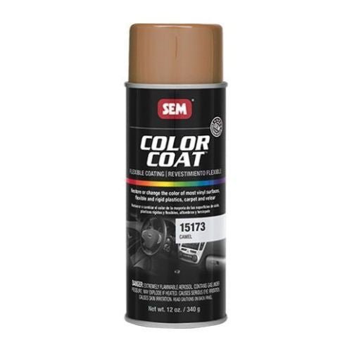 SEM 15173 Color Coat Camel, 16 oz | Aerosol | Auto Interior Paint