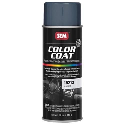 SEM 15213 Color Coat Bluemist, 16 oz | Aerosol | Auto Interior Paint