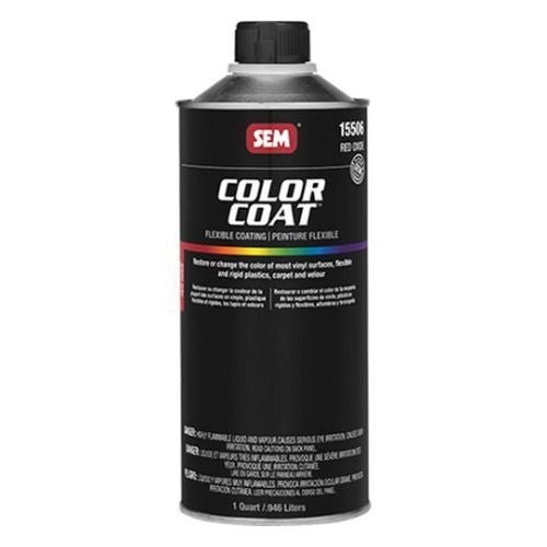 SEM 15506 Color Coat Red Oxide, 1 Quart | Auto Interior Paint