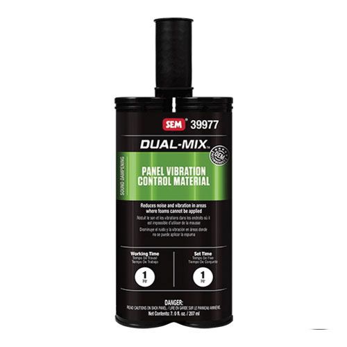 SEM Dual-Mix 39977 Black Panel Vibration Control Material, 7 oz