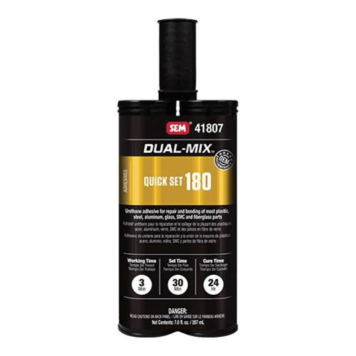 SEM Dual-Mix 41807 Quick Set 180 Urethane Adhesive, 7 oz